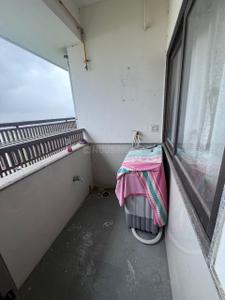 Balcony Image of 1215 Sq.ft 2 BHK Apartment / Flat for rent in Kavish Karnavati Riviera, New Maninagar Ahmedabad for Rs. 25000