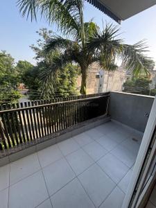 Balcony Image of 850 Sq.ft 1 BHK Builder Floor for rent in Sector 46 Gurgaon for Rs. 40000