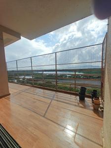 Balcony Image of 2282 Sq.ft 3 BHK Apartment / Flat for rent in Ishwar Ecstasy, Nerul Navi Mumbai for Rs. 115000