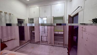 Bedroom Image of 1150 Sq.ft 2 BHK Builder Floor for rent in Bajaj Nagar Jaipur for Rs. 25000