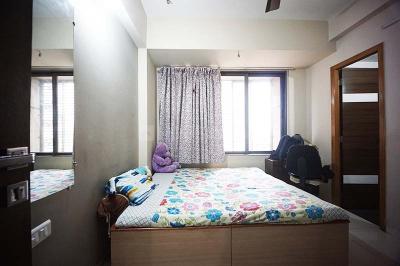 Bedroom Image of 880 Sq.ft 3 BHK Apartment / Flat for sale in Binori Gracia, South Bopal Ahmedabad for Rs. 9500000