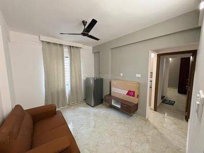 Hall Image of 750 Sq.ft 1 BHK Apartment / Flat for rent in Nagavara Bengaluru for Rs. 26000