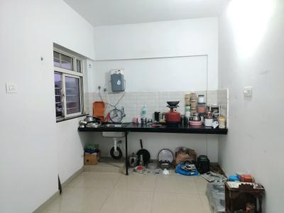 Kitchen Image of 650 Sq.ft 1 BHK Apartment / Flat for rent in Three Jewels, Kondhwa Budruk Pune for Rs. 16000