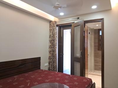 Bedroom Image of 1125 Sq.ft 3 BHK Builder Floor for rent in Paschim Vihar New Delhi for Rs. 56000
