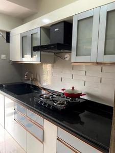 Kitchen Image of 738 Sq.ft 2 BHK Apartment / Flat for sale in Madhav Palacia Phase II, Hiranandani Estate Thane for Rs. 13500000