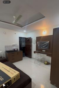 Hall Image of 250 Sq.ft 1 RK Apartment / Flat for rent in Kondapur Hyderabad for Rs. 19000