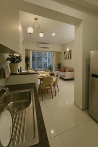 Kitchen Image of 1230 Sq.ft 3 BHK Apartment / Flat for sale in Godrej Serene, Mamurdi Pune for Rs. 10400000