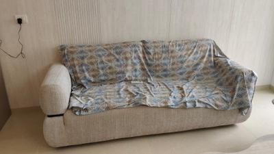 Living Room Image of 1255 Sq.ft 2 BHK Apartment / Flat for rent in Godrej Woods, Sector 43 Noida for Rs. 75000