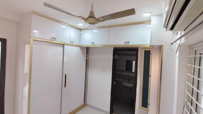Bedroom Image of 1800 Sq.ft 3 BHK Apartment / Flat for rent in Madhapur Hyderabad for Rs. 60000