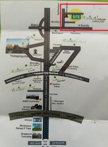 Image of 1710 Sq.ft Residential Plot / Land for sale in Yadagirigutta, Yadadri Bhuvanagiri for Rs. 1300000