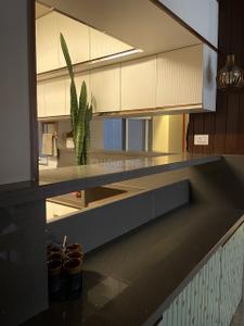 Kitchen Image of 2000 Sq.ft 3.5 BHK Apartment / Flat for rent in L And T Olivia At Raintree Boulevard, Sahakara Nagar Bengaluru for Rs. 90000