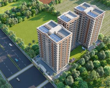 Image of 2012 Sq.ft 3 BHK Apartment / Flat for sale in Godadara, Surat for Rs. 7144000