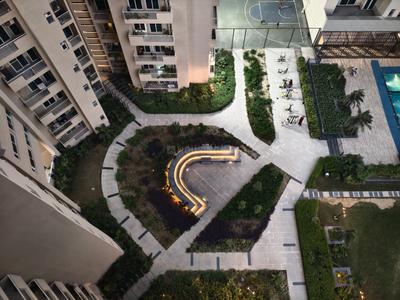 Balcony Image of 1045 Sq.ft 3 BHK Apartment / Flat for rent in Apex Alphabet, Noida Extension Greater Noida for Rs. 29990