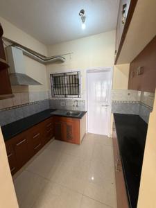 Kitchen Image of 1100 Sq.ft 2 BHK Apartment / Flat for rent in Kgeyes Aster, Thiruvanmiyur Chennai for Rs. 35000