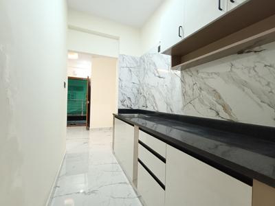 Kitchen Image of 750 Sq.ft 1 BHK Builder Floor for rent in HSR Layout Bengaluru for Rs. 32000