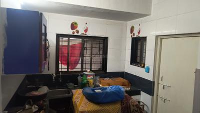 Kitchen Image of 1200 Sq.ft 3 BHK Apartment / Flat for rent in Dwarka Nashik for Rs. 15000