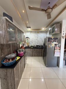 Kitchen Image of 800 Sq.ft 2 BHK Apartment / Flat for sale in Atladara Vadodara for Rs. 3800000