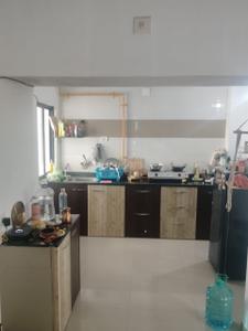 Kitchen Image of 1500 Sq.ft 2 BHK Apartment / Flat for rent in Shyam Sukan Residency, Bhaijipura Gandhinagar for Rs. 21000