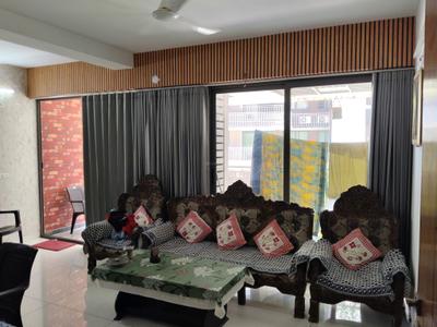 Living Room Image of 1800 Sq.ft 3 BHK Apartment / Flat for sale in Shine Swasti, Tragad Ahmedabad for Rs. 9700000