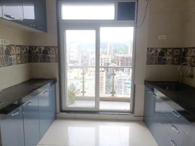 Kitchen Image of 585 Sq.ft 1 BHK Apartment / Flat for sale in Parth Utopia, Kalamboli Navi Mumbai for Rs. 6200000