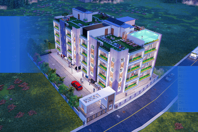 Image of 2035 Sq.ft 3 BHK Apartment / Flat for sale in Sai Nidhivan, Jagamara, Bhubaneswar for Rs. 12500000
