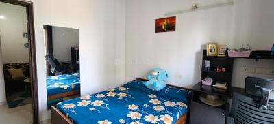 Bedroom Image of 850 Sq.ft 1 BHK Apartment / Flat for rent in Godrej Infinity, Mundhwa Pune for Rs. 40000