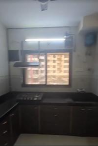 Kitchen Image of 1400 Sq.ft 3 BHK Apartment / Flat for rent in Samarth Aangan, Andheri West Mumbai for Rs. 150000
