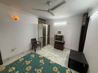 Bedroom Image of 300 Sq.ft 1 RK Builder Floor for rent in Lajpat Nagar New Delhi for Rs. 21000
