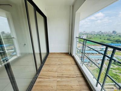 Balcony Image of 560 Sq.ft 1 BHK Apartment / Flat for rent in Paranjape Trident Towers, Hinjawadi Pune for Rs. 24999