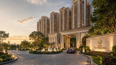 Image of 2000 Sq.ft 3 BHK Apartment / Flat for sale in ATS Grandstand, Sector 99A, Gurgaon for Rs. 23273250