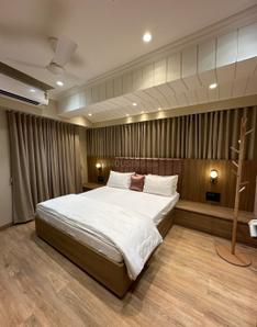 Bedroom Image of 1500 Sq.ft 3 BHK Villa for rent in Narayan Shrusti Duplex, Sherpura Bharuch for Rs. 21000