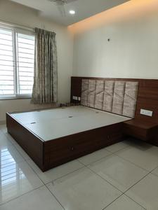 Bedroom Image of 1632 Sq.ft 3 BHK Apartment / Flat for rent in Puravankara Palm Beach, Kyalasanahalli Bengaluru for Rs. 54000