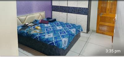 Bedroom Image of 1450 Sq.ft 3 BHK Independent House for rent in Vastral Ahmedabad for Rs. 24000