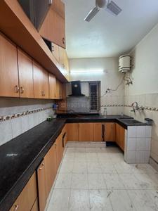 Kitchen Image of 2100 Sq.ft 3 BHK Builder Floor for rent in New Friends Colony New Delhi for Rs. 95000