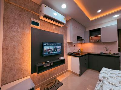 Kitchen Image of 403 Sq.ft 1 RK Apartment / Flat for sale in Karolan Ka Barh Jaipur for Rs. 3300000