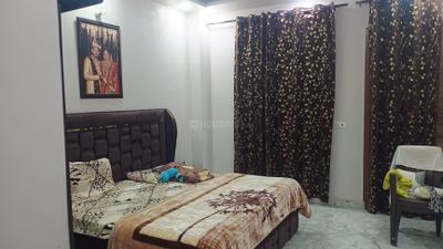Bedroom Image of 1100 Sq.ft 3 BHK Builder Floor for rent in Bindapur New Delhi for Rs. 40000