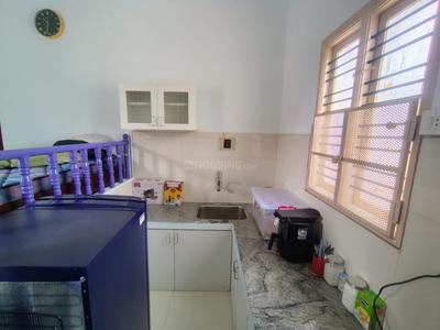 Kitchen Image of 450 Sq.ft 1 BHK Independent House for rent in Sanjaynagar Bengaluru for Rs. 45000