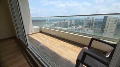 Balcony Image of 2000 Sq.ft 3 BHK Apartment / Flat for sale in Concrete Sai Saakshaat Wing E, Kharghar Navi Mumbai for Rs. 38000000
