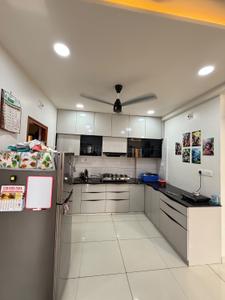 Kitchen Image of 1150 Sq.ft 3 BHK Apartment / Flat for sale in Sevasi Vadodara for Rs. 6500000