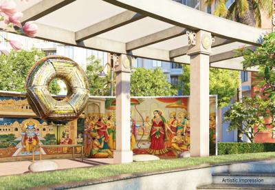 Image of 580 Sq.ft 1 BHK Apartment / Flat for sale in Oyster Nature Vista Building 1, Dwarli Gaon, Kalyan for Rs. 3200000