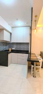 Kitchen Image of 450 Sq.ft 1 BHK Apartment / Flat for rent in Kolshet Thane for Rs. 35000