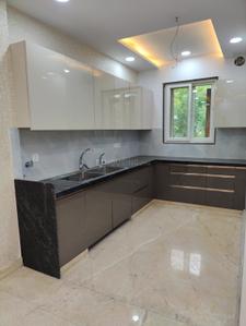 Kitchen Image of 950 Sq.ft 3 BHK Builder Floor for sale in Shalimar Bagh New Delhi for Rs. 18200000