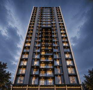 Building Image of 1250 Sq.ft 3 BHK Apartment / Flat for sale in Satviki Horizon, Dadar East Mumbai for Rs. 43000000
