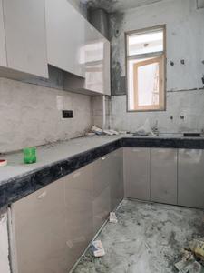 Kitchen Image of 990 Sq.ft 3 BHK Apartment / Flat for sale in Khanpur New Delhi for Rs. 7000000