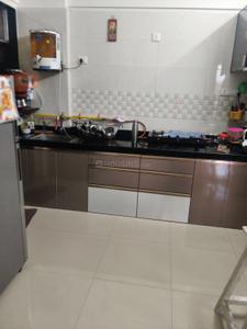 Kitchen Image of 1260 Sq.ft 2 BHK Apartment / Flat for rent in Pramukh Oracle, Chala Vapi for Rs. 15000