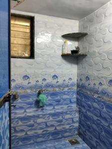 Common Bathroom Image of 710 Sq.ft 1.5 BHK Apartment / Flat for rent in Kasarvadavali Thane for Rs. 22500