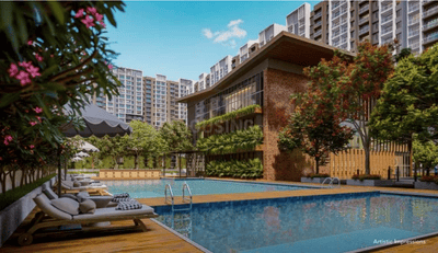 Image of 1115 Sq.ft 2 BHK Apartment / Flat for sale in Kohinoor Central Park, Maan, Pune for Rs. 9800000