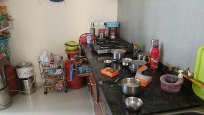 Kitchen Image of 1385 Sq.ft 3 BHK Apartment / Flat for sale in Gala Eternia, Thaltej Ahmedabad for Rs. 11500000