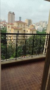 Balcony Image of 2050 Sq.ft 3 BHK Apartment / Flat for rent in Mahindra Eminente, Goregaon West Mumbai for Rs. 130000