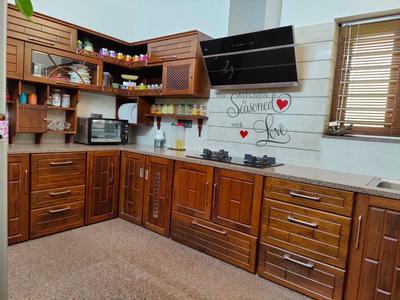 Kitchen Image of 1700 Sq.ft 2 BHK Independent House for sale in Punkunnam Thrissur for Rs. 16200000